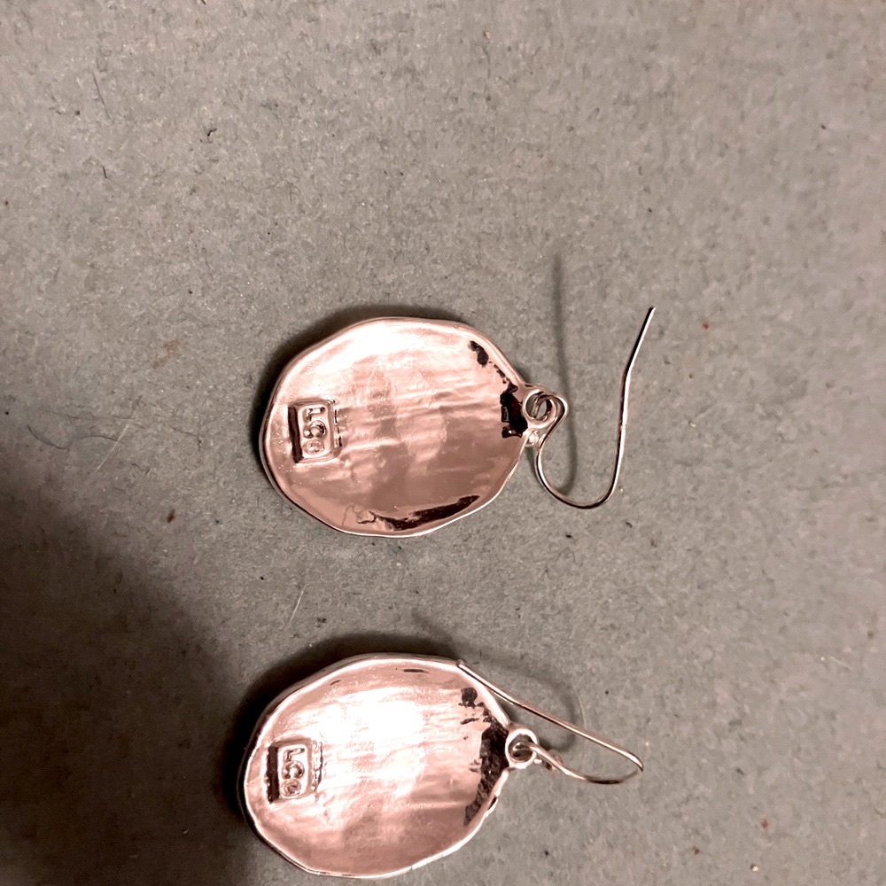 Designer silver earring - Picture 2 of 5